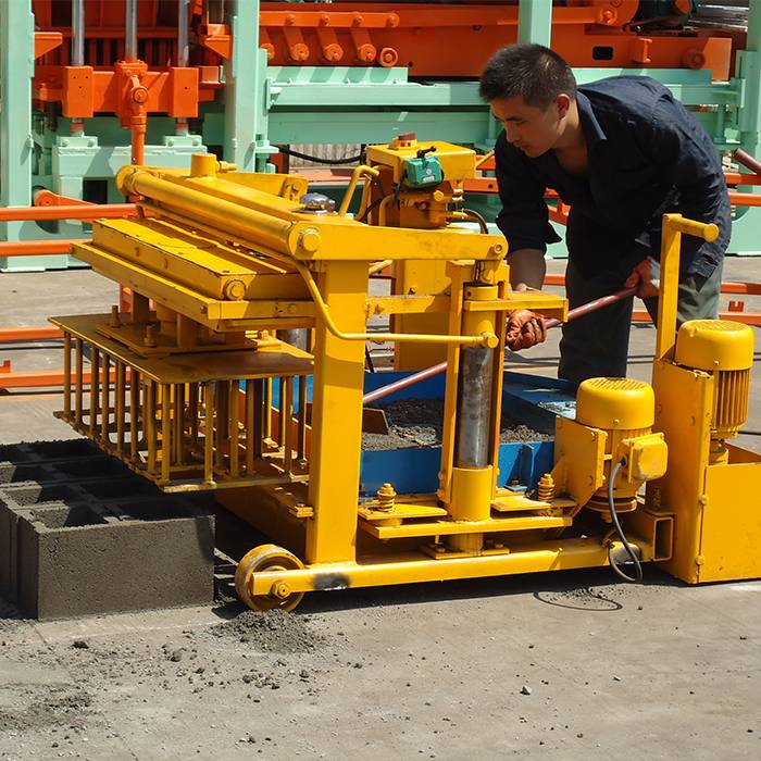 Qt40-3a Manual Concrete Hollow Block Making Machine Price List